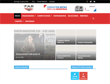 Tablet Screenshot of fabasket.com